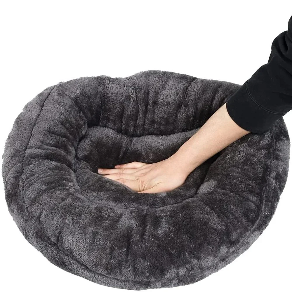 Cat Small Dog Tent Convertible Bed and Tent Burrow Nest Warming Washable Mat Bed